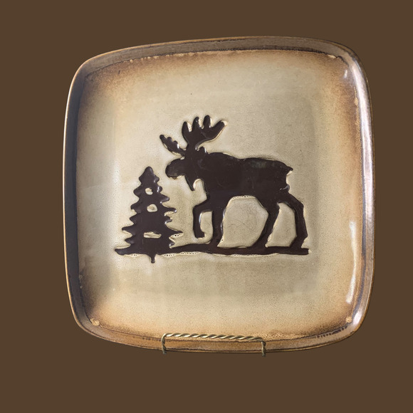 HOMESTUDIO  Woodland Collection  Replacement Dinner  PLATE 11 3/4" - Picture 1 of 3